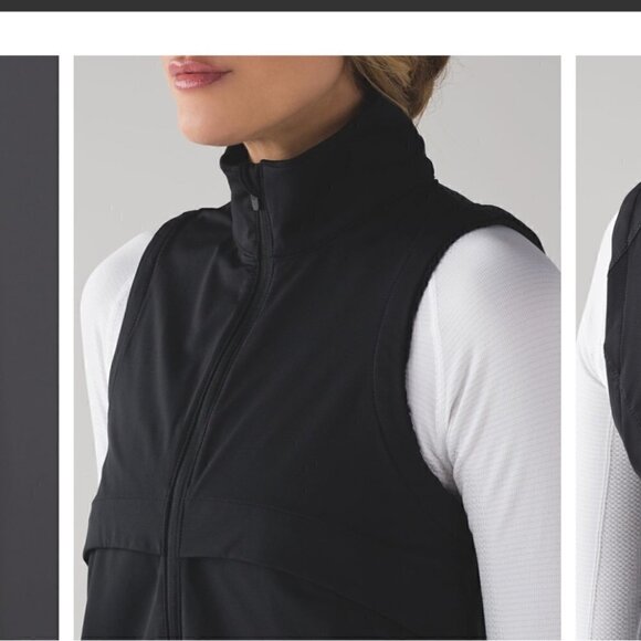 LULULEMON Kicking Asphalt Vest size 4 black - Picture 3 of 12